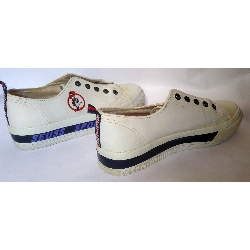 VTG Dr Seuss Sport Sneakers Size 7.5M Leather - Picture 5 of 8